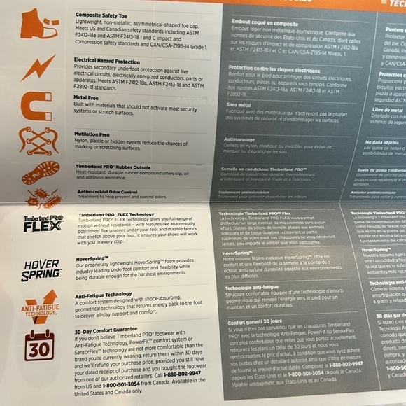 Timberland pro radius net slip on composite safe toe men’s sneaker size 7 new - Picture 7 of 9